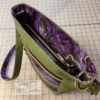 Green And Purple Crossover Bag