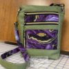 Green And Purple Crossover Bag